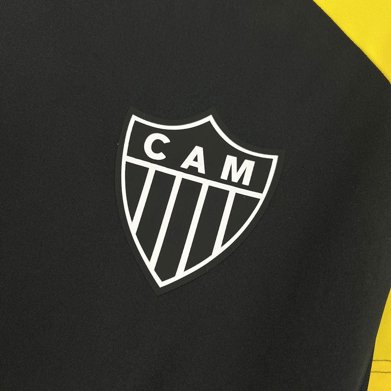 Camisa Atlético Mg Treino Preta 25/26 - Adidas Torcedor Masculina